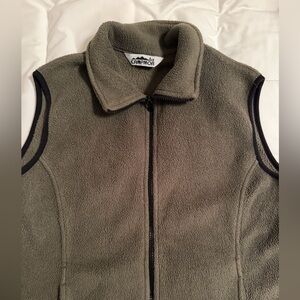 Campmor Olive Green Fleece Vest
